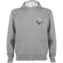 Montblanc unisex hoodie met volledige rits - Topgiving