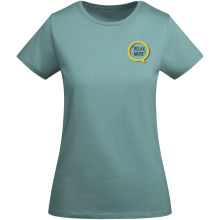 Breda biologisch katoenen dames T-shirt met korte mouwen - Topgiving