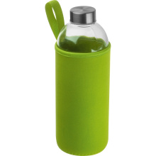 Drinkfles met neopreensleeve en inhoud van 1 liter - Topgiving