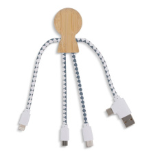 Xoopar Mr. Bio Bamboo Charging Cable - Topgiving