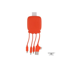 3192 | Xoopar Octopus Gamma 2 Bio Charging cable with 3.000mAh Powerbank - Topgiving