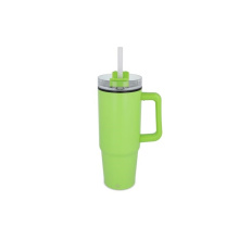 Miami beker met handvat en rietje 800ml - Topgiving