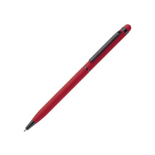 Balpen metaal stylus rubberised - Topgiving