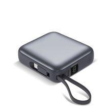 Nova Powerbank 22.5W Power Delivery met ingebouwde kabels 10000 mAh - Topgiving