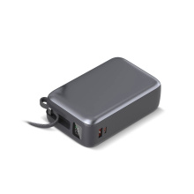Nova Laptop 65W Powerbank met ingebouwde USB-C kabel 30000 mAh - Topgiving