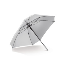 Deluxe vierkante paraplu met draaghoes 27” auto open - Topgiving