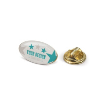 Badge metalen pin 20x12mm - Topgiving