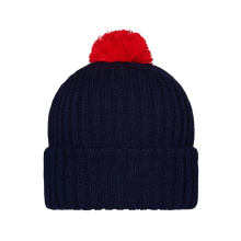 Knitted Cap with Pompon - Topgiving