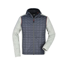 Men's Knitted Hybrid Jacket - Topgiving