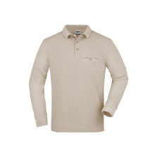 Men's Workwear Polo Pocket Longsleeve - Topgiving