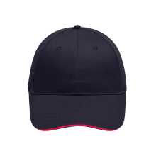 6 Panel Brushed Sandwich Cap - Topgiving