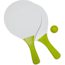 Houten strand tennisset Eliza - Topgiving