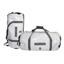 Dunga Duffelbag XL White / Black - Topgiving