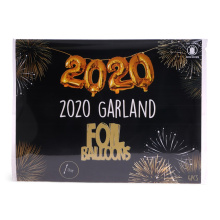 SENZA Foil Balloons 2020 Gold - Topgiving