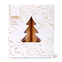 SENZA Dinerkaarsen Goud 15cm /6 - Topgiving