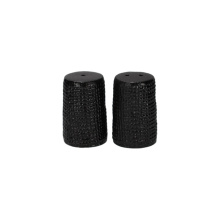 JENS Living Wafel Peper & Zout Set Zwart - Topgiving