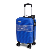 Cabin Size Norländer Tasmani Trolley With Brakes Blue - Topgiving