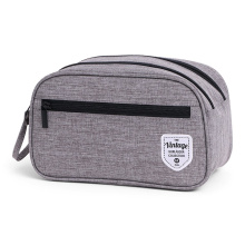 Vintage Twin Tone Cosmeticbag Grey - Topgiving