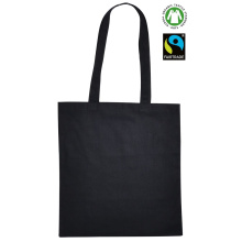 Katoenen tas lange hengsel - GOTS Fairtrade - Topgiving