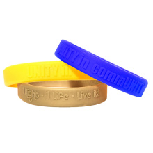 Siliconen polsband embossing - Topgiving