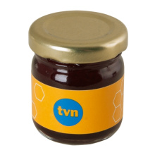 Glazen potje met kersenjam, ca. 40 gr. - Topgiving