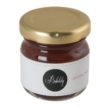 Glazen potje met aardbeienjam ca. 40 gr. - Topgiving