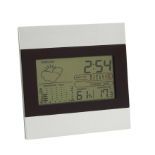 Weerstation met alarm en aluminium cover shiny day - Topgiving