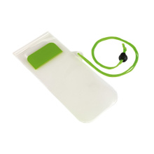 Transparant spatwaterdicht telefoontasje smart splash - Topgiving