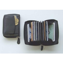 Creditcard etui zwart nappa - Topgiving