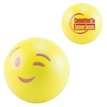 Anti-stress wink emoji knipoog emoticon - Topgiving