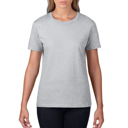 Gildan T-shirt Premium Cotton Crewneck SS for her - Topgiving