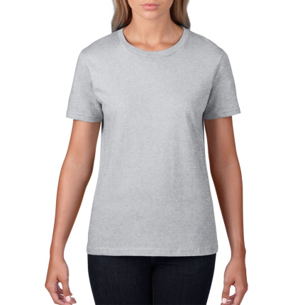 Gildan T-shirt Premium Cotton Crewneck SS for her - Topgiving