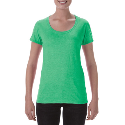 Gildan T-shirt Deep Scoop SoftStyle SS for her - Topgiving