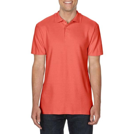 Gildan Polo Softstyle Double Pique SS for him - Topgiving