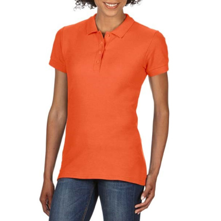 Gildan Polo Softstyle Double Pique SS for her - Topgiving