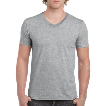 Gildan T-shirt V-Neck SoftStyle SS for him - Topgiving