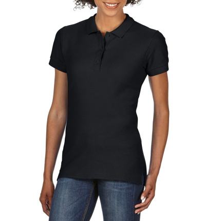 Gildan Polo Premium Cotton Double Pique SS for her - Topgiving