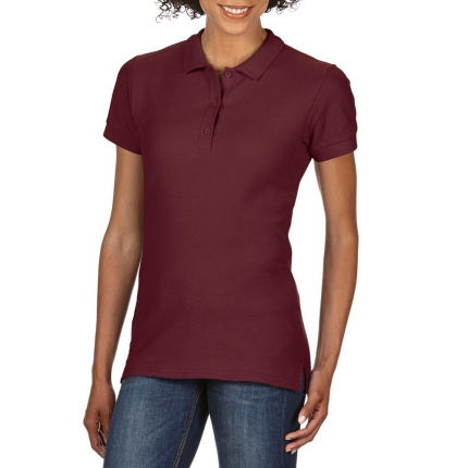 Gildan Polo Premium Cotton Double Pique SS for her - Topgiving