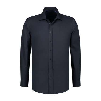 L&S Shirt Poplin mix LS for him - Topgiving