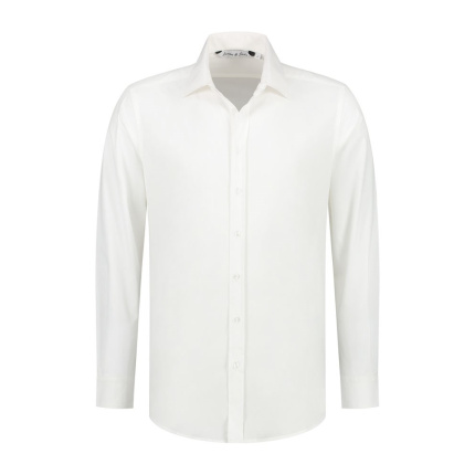 L&S Shirt Poplin mix LS for him - Topgiving