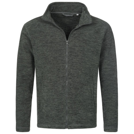 Stedman Melange Fleece Cardigan for him - Topgiving