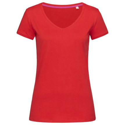 Stedman T-shirt V-neck Megan SS - Topgiving