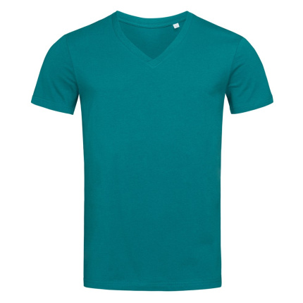 Stedman T-shirt V-neck Organic James SS for him - Topgiving