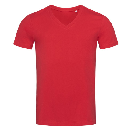 Stedman T-shirt V-neck Organic James SS for him - Topgiving