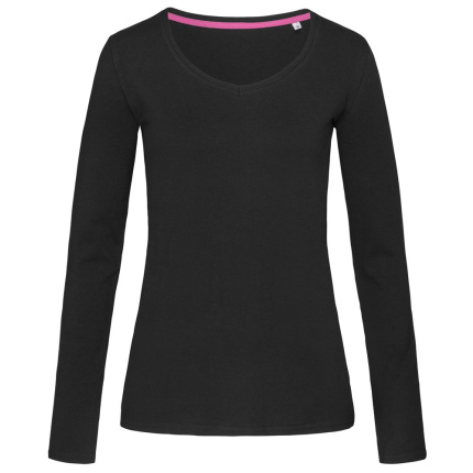 Stedman T-shirt V-neck Claire LS for her - Topgiving