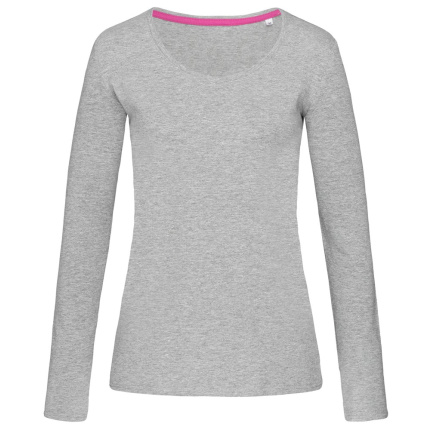 Stedman T-shirt V-neck Claire LS for her - Topgiving