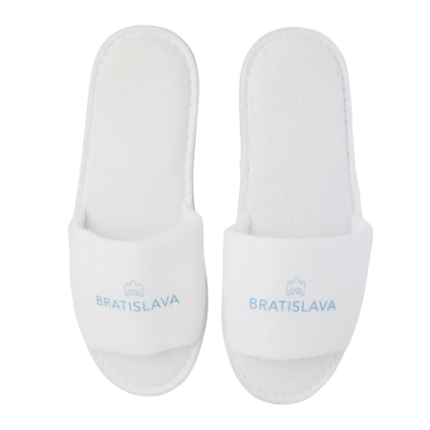 Paar slippers, open teen - Topgiving