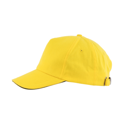 Cap 5 panel brushed - Topgiving