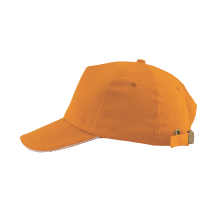 Cap 5 panel brushed - Topgiving