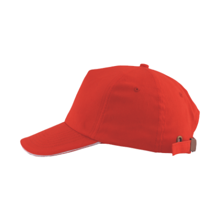 Cap 5 panel brushed - Topgiving